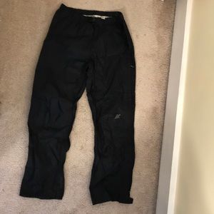 EMS rain pants, 3/4 zip off